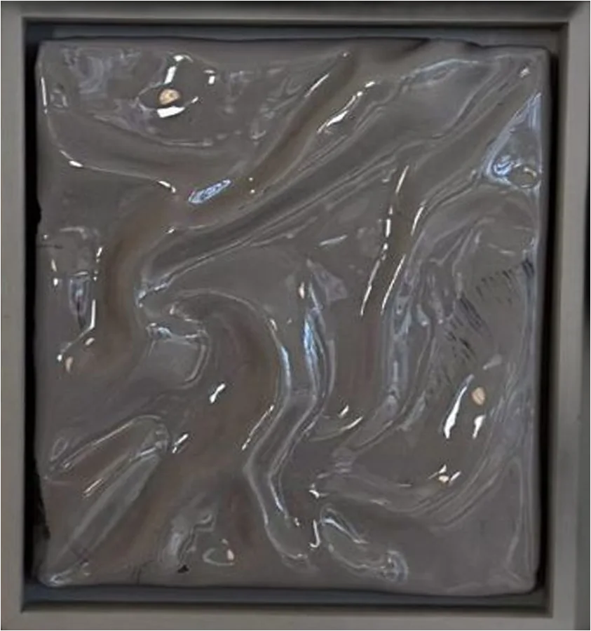 Undulart Silver Glaze Mini